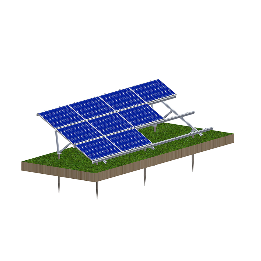 Solar Mounting System on Ground-A Type
